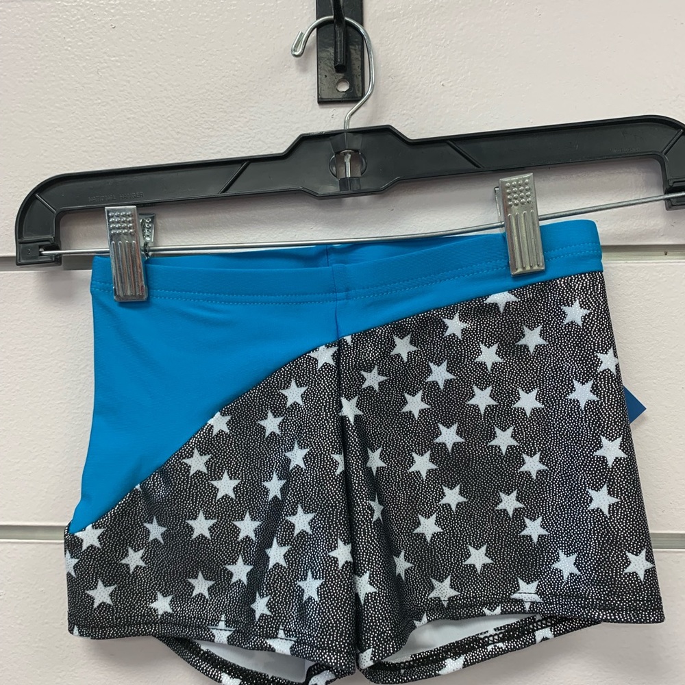 NWT Gymnastics shorts by Motionwear